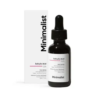 Minimalist Salicylic Acid 02% Face Serum for Reducing Acne, Blackheads & Excessive Oil